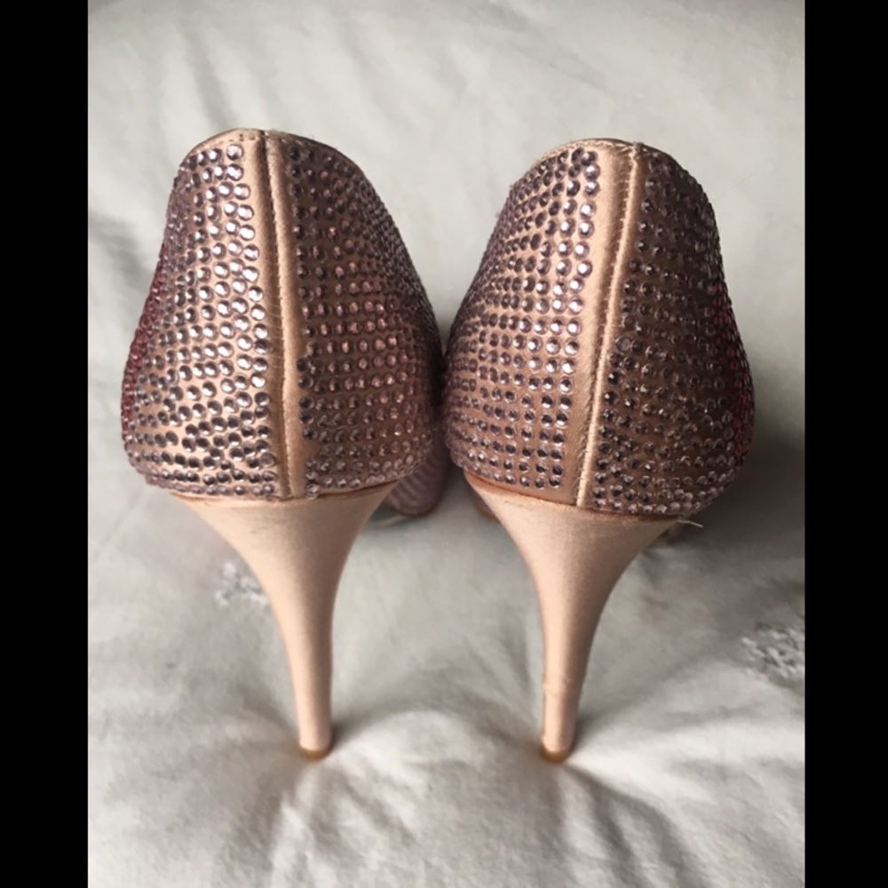 Betsey Johnson GLITZEEE Rhinestone Pumps - Picture 4 of 8